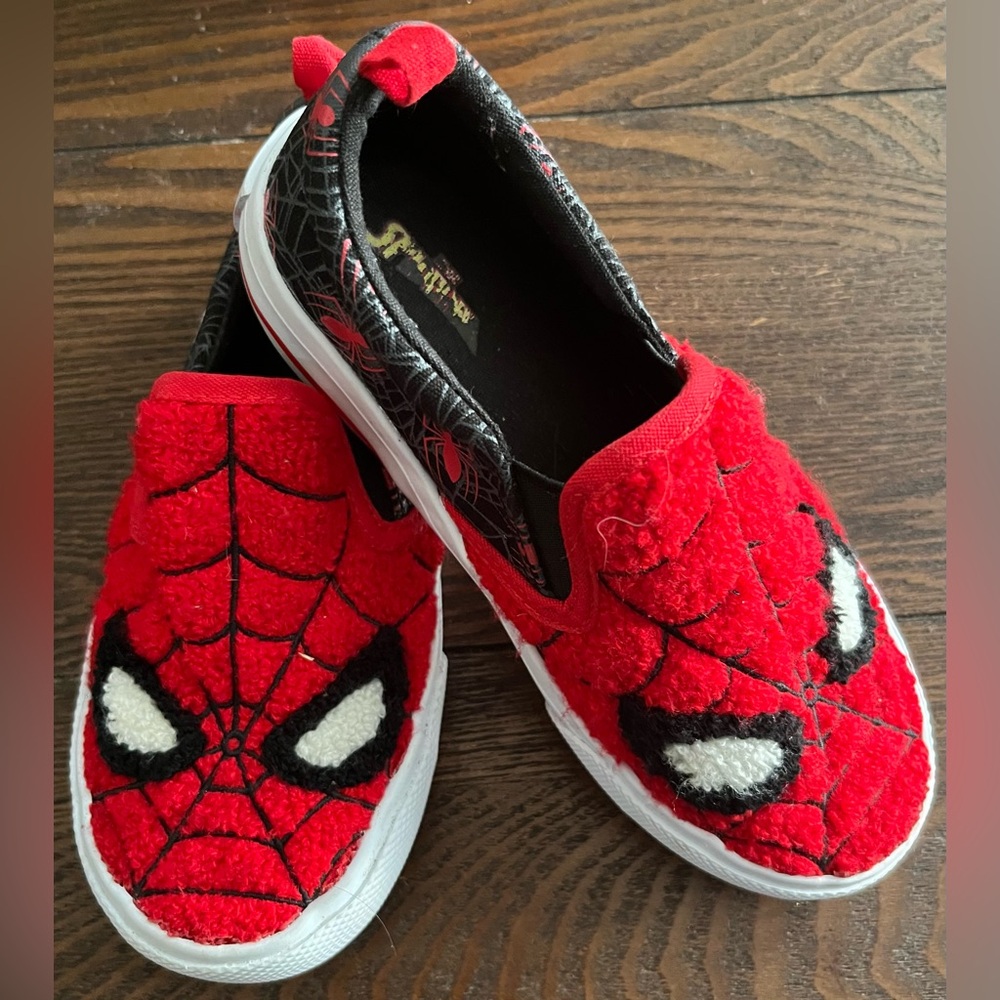 Spiderman Red and Black Kids Sneakers